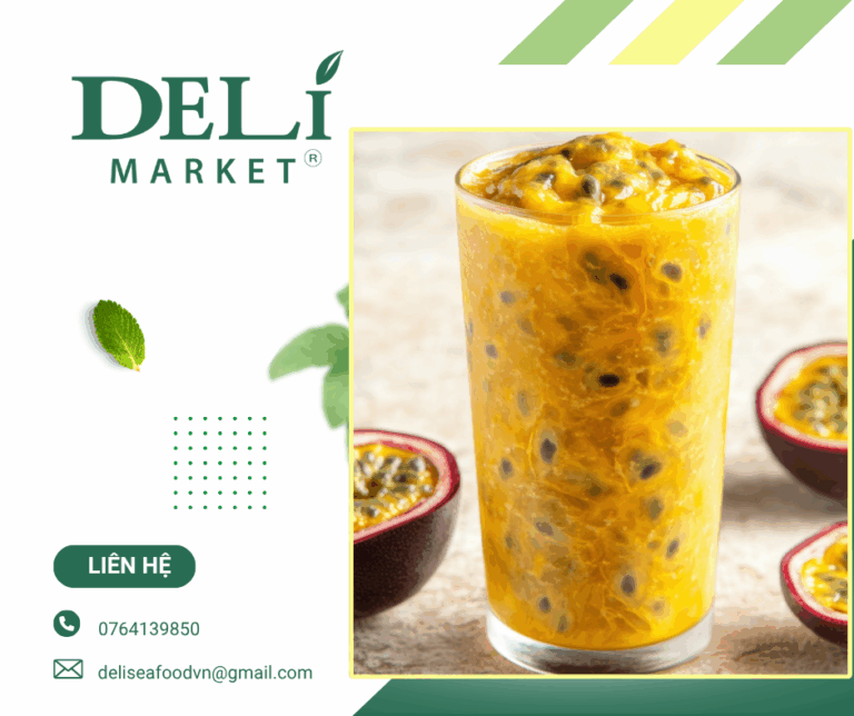 Chanh dây múc dịch sản phẩm được ưa chuộng trong ngành chế biến quốc tế