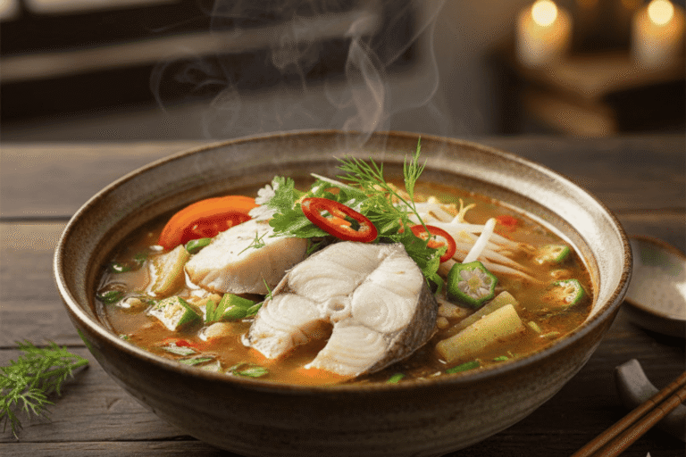 Canh chua cá miền Tây: nấu sao cho chua thanh, không gắt