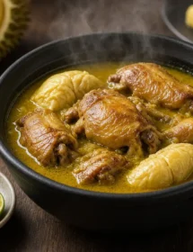 Lẩu gà tre sầu riêng đóng gói