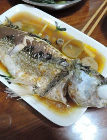 Cá Mú Hấp Hồng Kông — Phần 400g