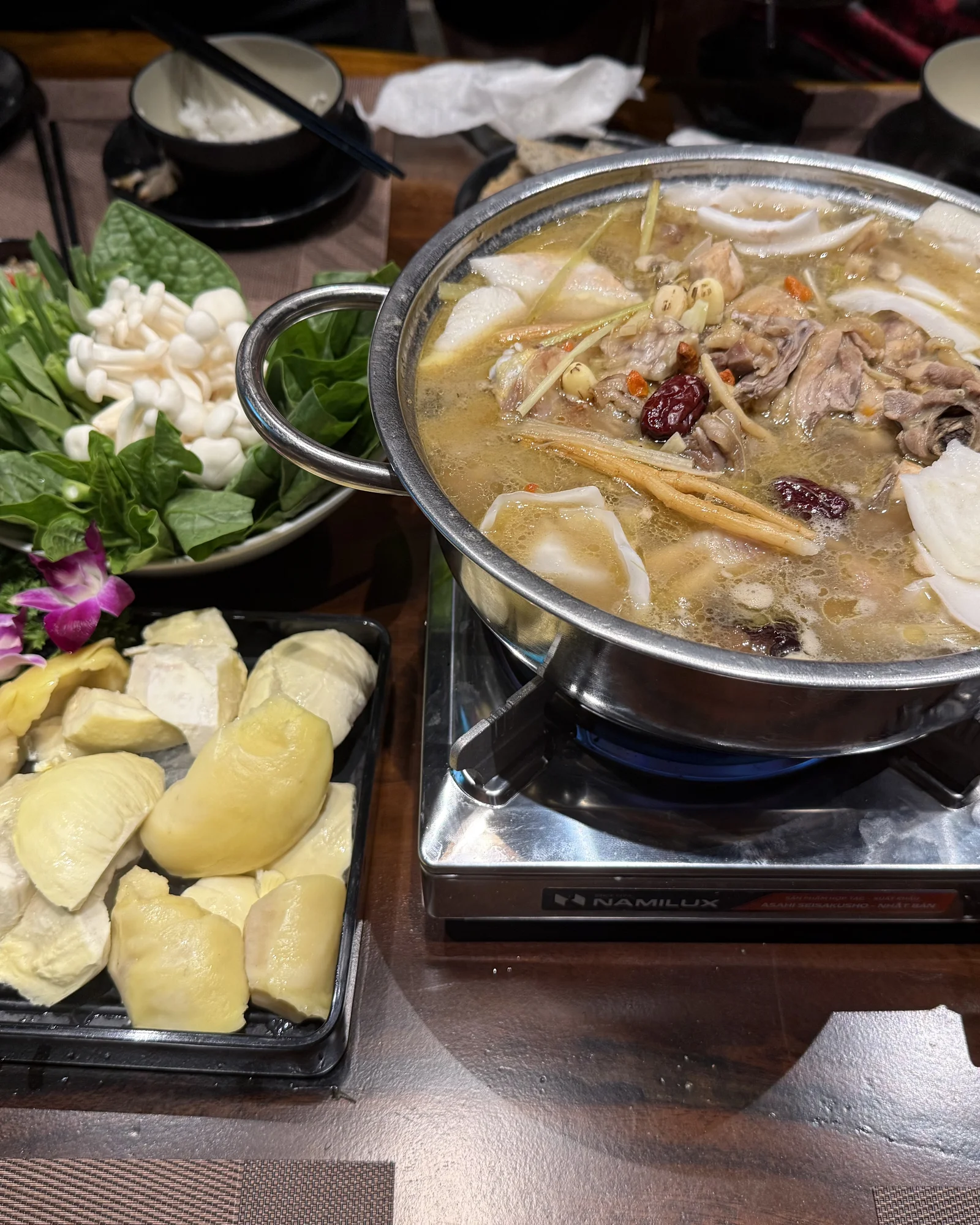 Lẩu Gà Sầu Riêng Đóng Gói